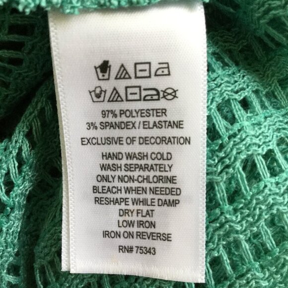 Haute Hippie Seafoam Green Maxi Cover Up Dress l - Picture 9 of 11